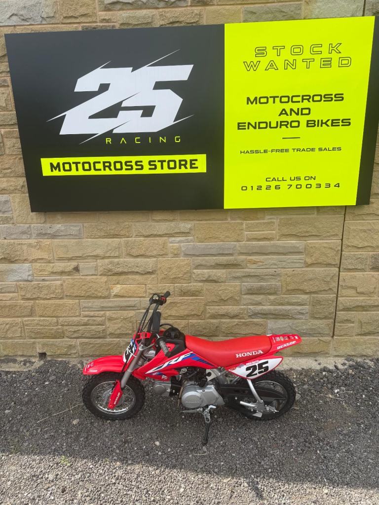 HONDA  CRF50 2022 MODEL    25 RACING STORE
