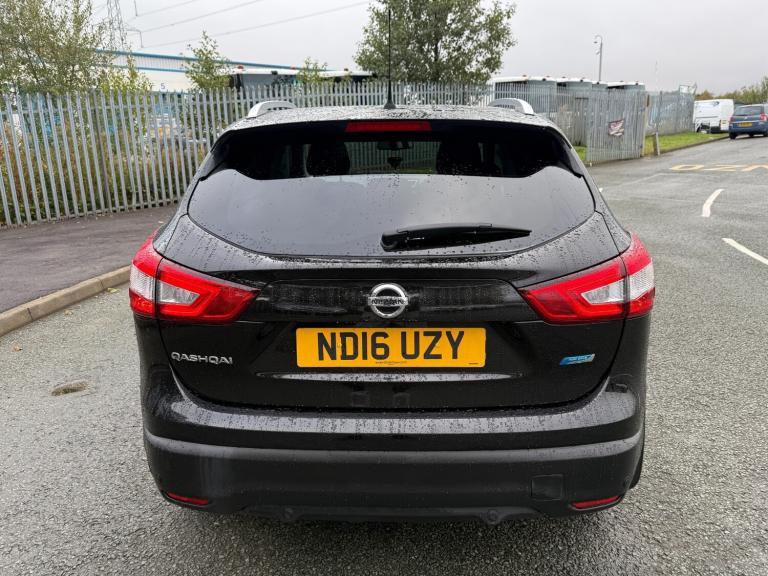 2016 NISSAN QASHQAI N-CONNECTA DCI SUV BLACK DIESEL