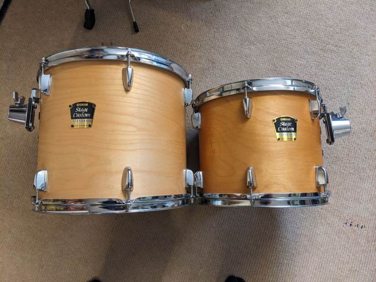 Yamaha Stage Custom Standard 14" & 12" Toms