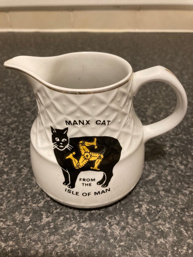 Alfred Meakin jug Isle of Man 