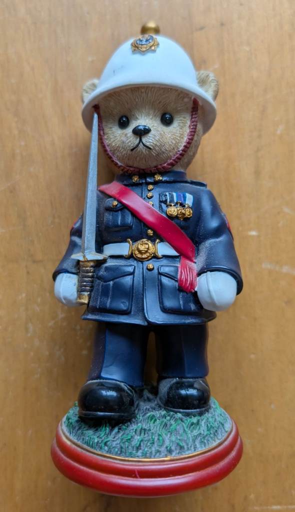 Faithful Fuzzies Hamilton Collection In The Defenders Of Li’bear’ty "Dress Blues" Serial No.1984.