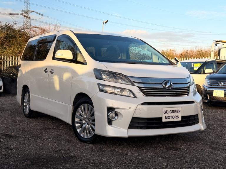2013 Toyota Vellfire Alphard 2.4 Petrol 8 Seats Full Service History, Grade 4, Warranted 74000ml ...
