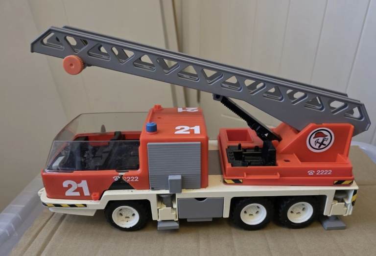 Large Playmobile Fire Truck