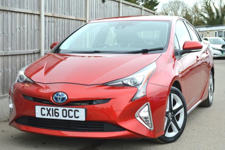 2016 Toyota Prius 1.8 VVT-h Excel CVT Euro 6 (s/s) 5dr (15in Alloy) HATCHBACK Petrol/Electric Hyb...