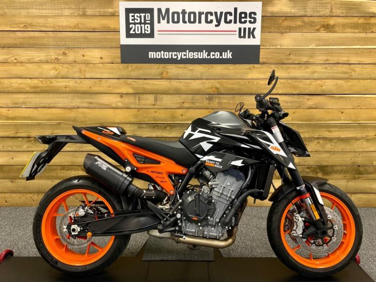 2023 KTM 890 Duke GP, Only 5,191 Miles, 1 Owner from new, FSH, Fuel silencer+
