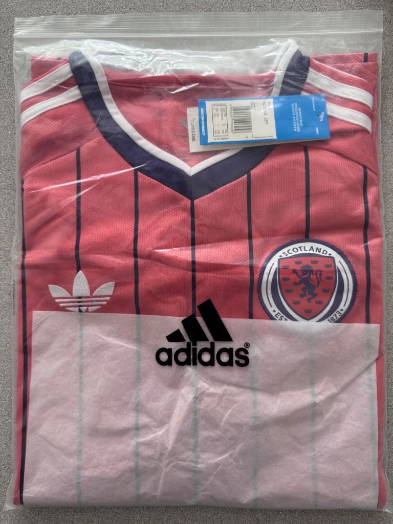 Scotland Away Football Strip Top XXL World Cup 