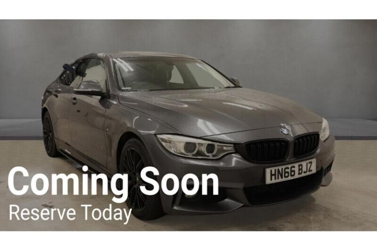 2016 BMW 4 Series 420d [190] M Sport 5dr Auto [Professional Media] COUPE DIESEL Automatic