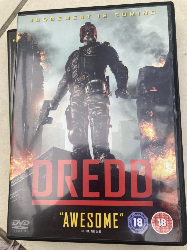 Dredd dvd 