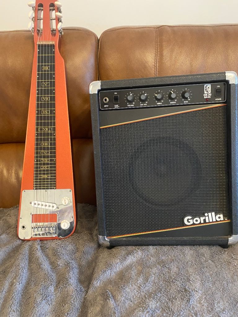 Gorilla Amp and Artisan Lap Steel 