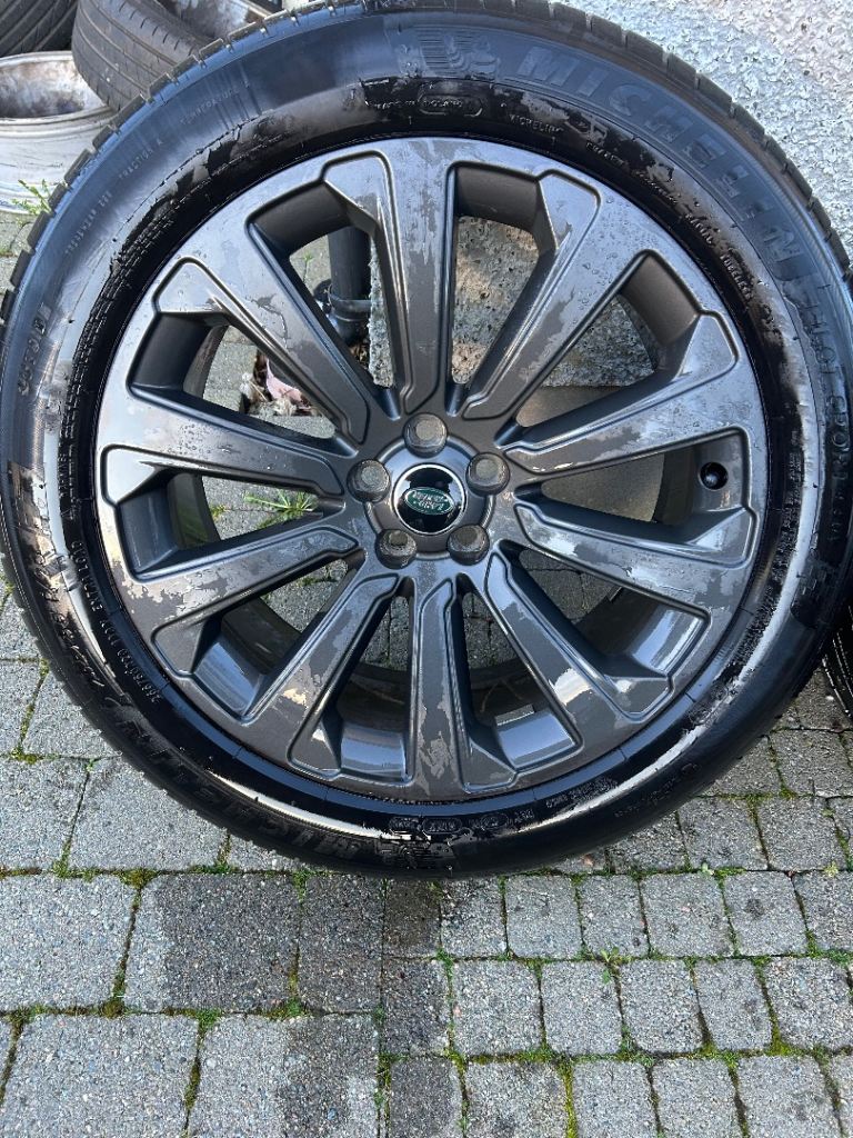 Genuine Range Rover Velar 20” 5x108 Alloy Rims + Tyres *LIKE NEW/GREAT TYRES*