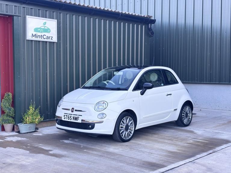FIAT, 500 CULT, 1.2, 2015, MANUAL, HATCHBACK, WHITE, PETROL.