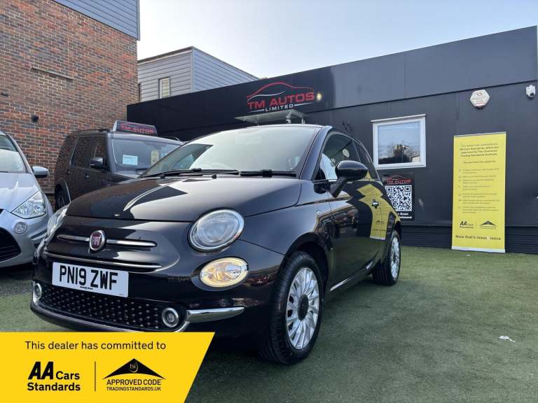 2019 Fiat 500 1.2 Lounge Euro 6 (s/s) 3dr Petrol