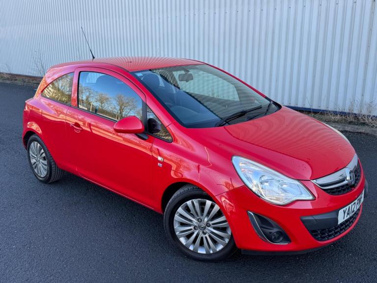 2012 Vauxhall Corsa 1.2 16V Excite Euro 5 3dr (A/C) HATCHBACK Petrol Manual