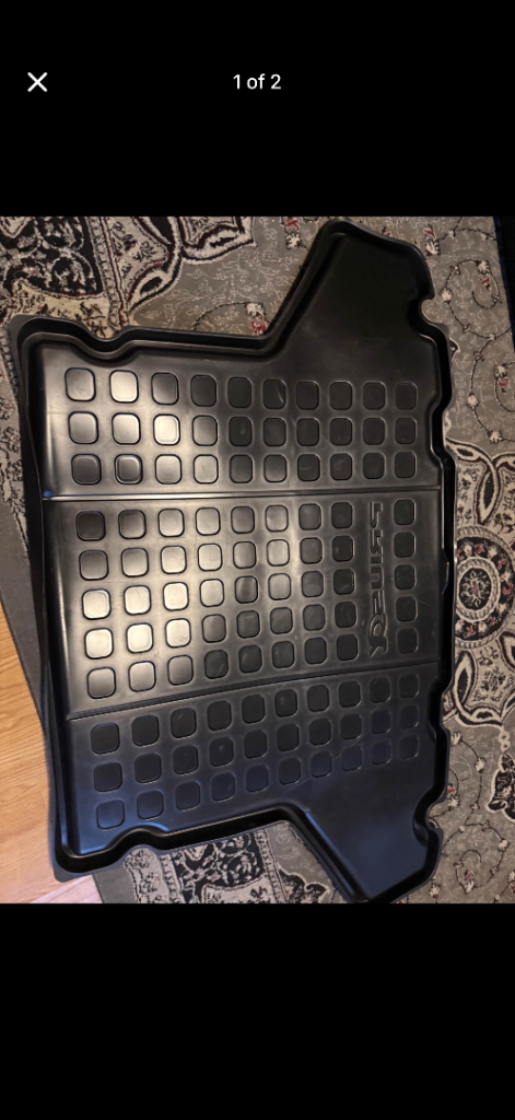 Rear Trunk Liner Floor Mat Cargo Tray Pad for TOYOTA PRIUS plus 2018