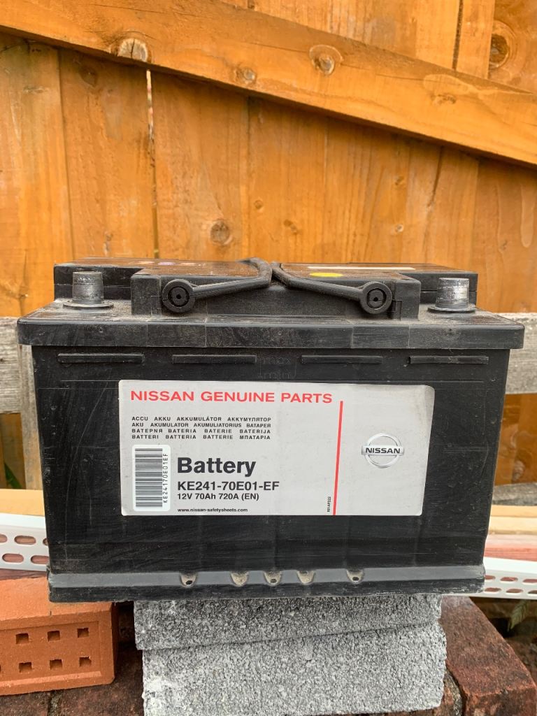 Nissan Qashqai Car Battery