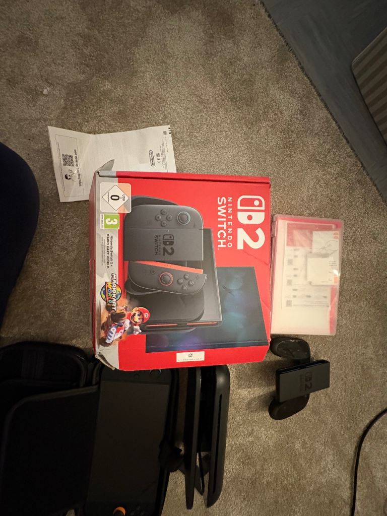 Nintendo switch 2  with games 