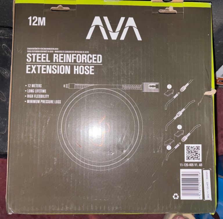 AVA STEEL REINFORCED HOSE 