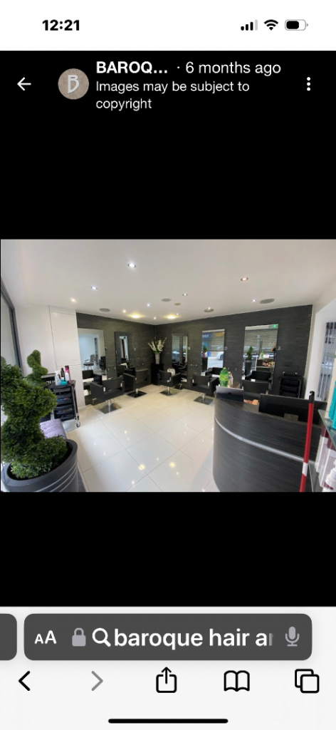 Space to rent manicure/pedicure/ hairdressing chair 