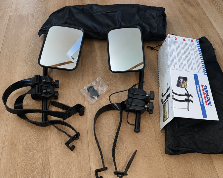 Caravan Towing Mirrors - Pair.