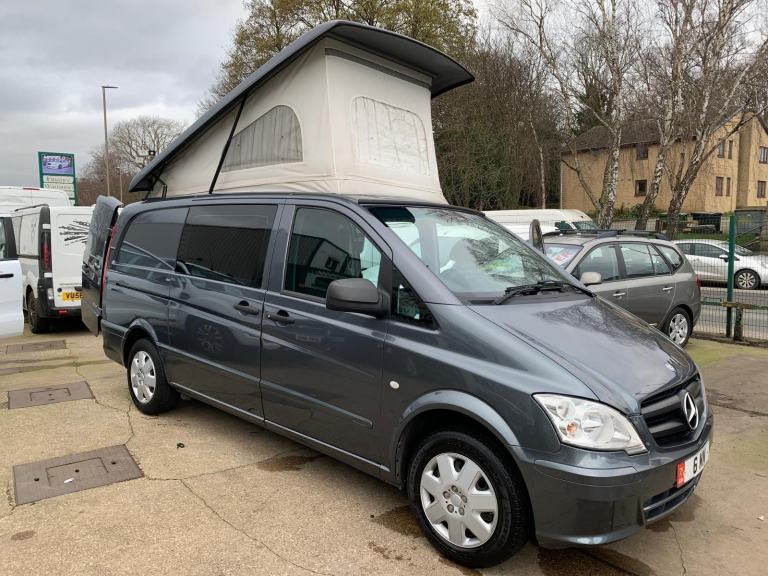 2014 Mercedes-Benz VITO 113 CDI LWB POP TOP CAMPER (NOW WITH A FRESH FULL MOT)