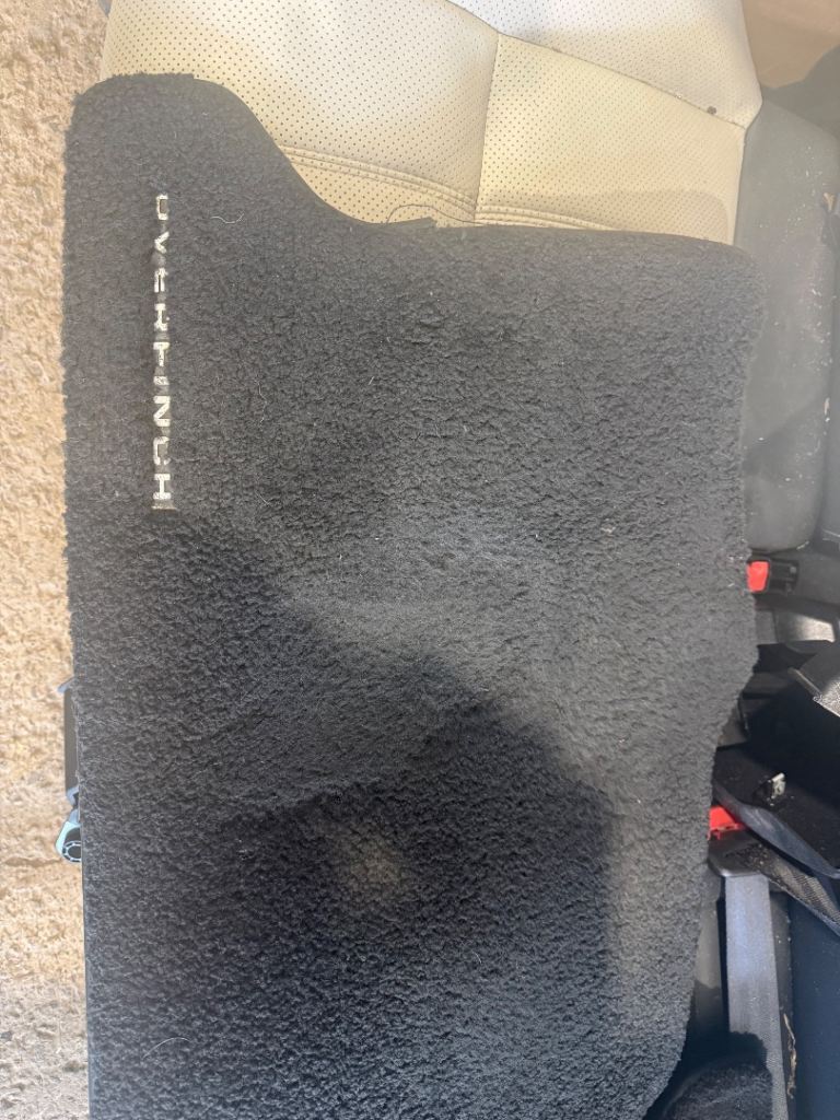 Range Rover sport overfinch mats