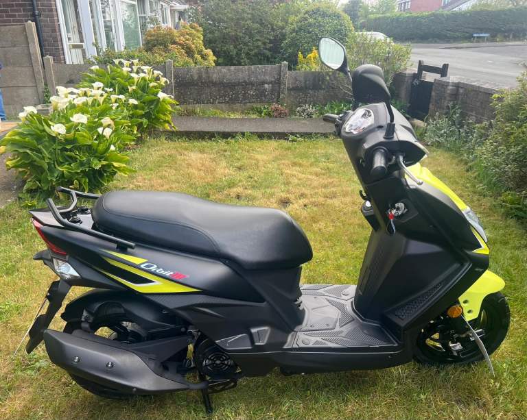 SYM, ORBIT, 2022, 125 (cc) hardly used 