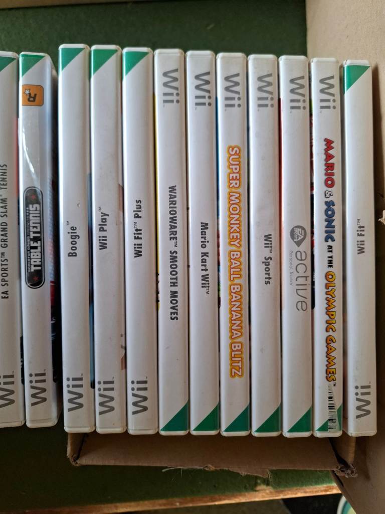 Wii games pre-owned