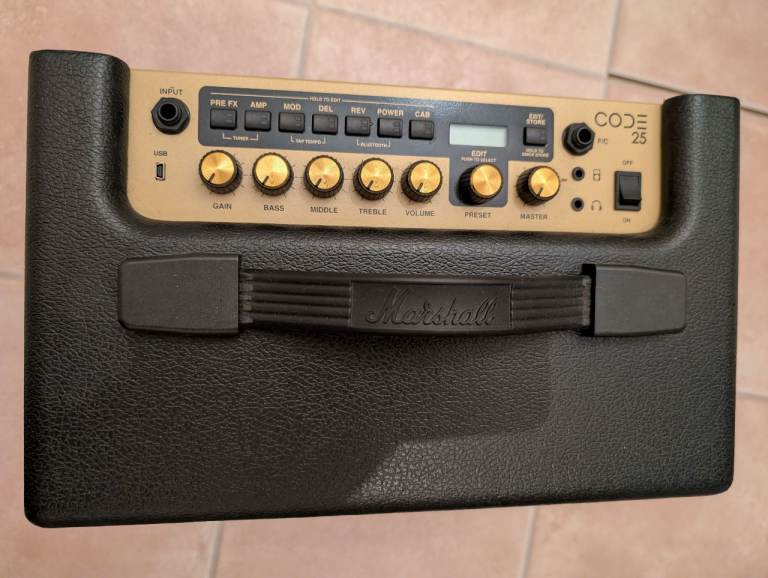 Marshall CODE 25 Guitar Amplifier – Good Condition - Collection only ...