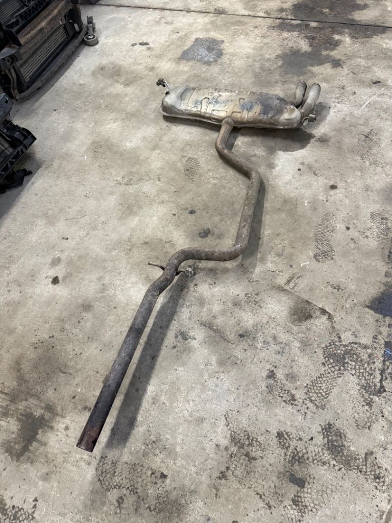 Vw Golf Mk6 Standard Rear Half Exhaust 