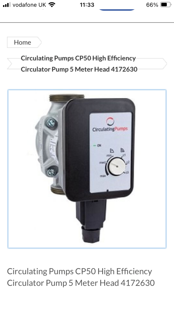 Central Heating Pump