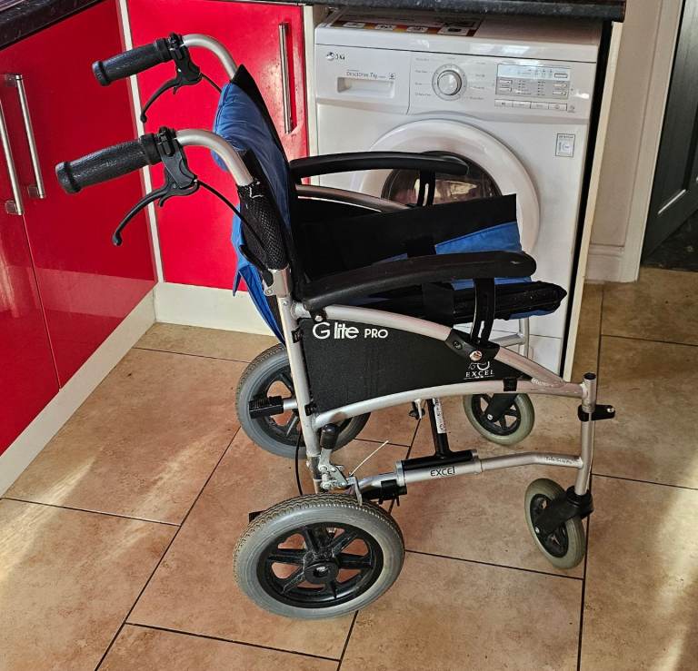 Excel G Logic Lightweight Folding Self Propelled chair