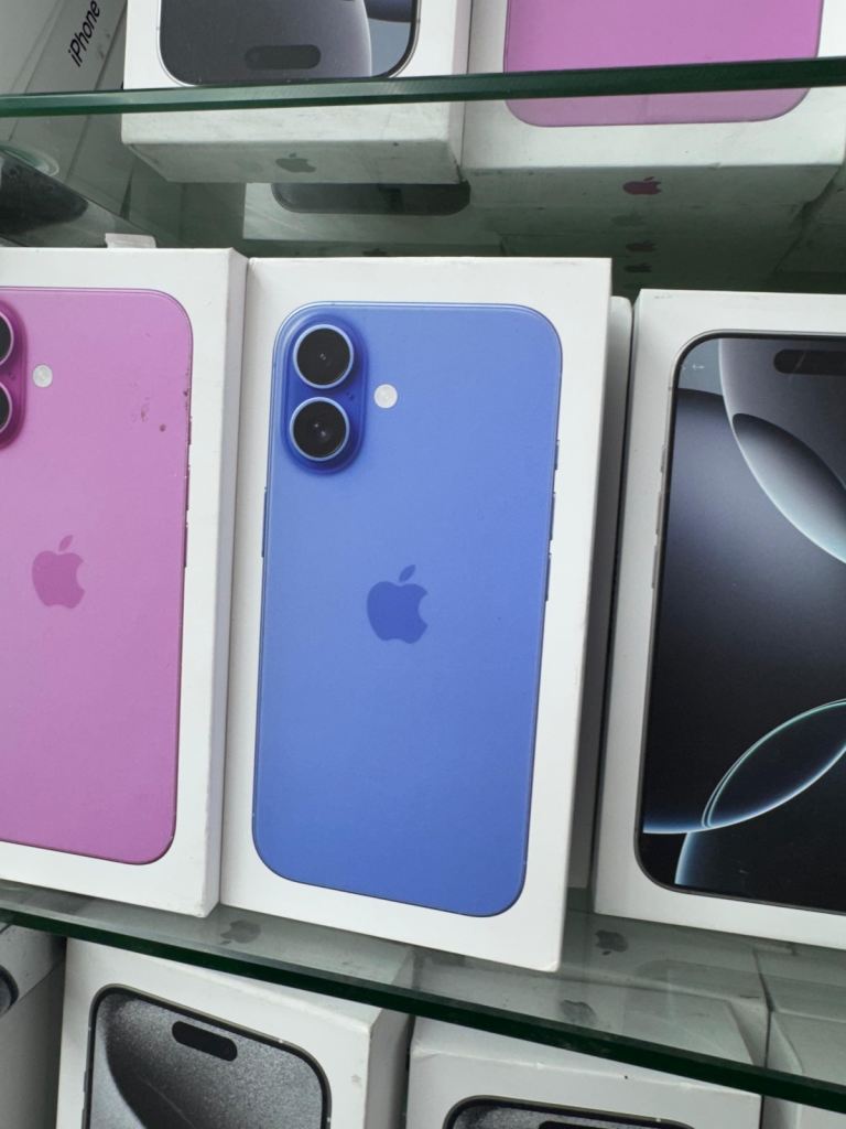 iPhone 16 Plus BRAND NEW BOX ONE YEAR OFFICIAL WARRANTY 