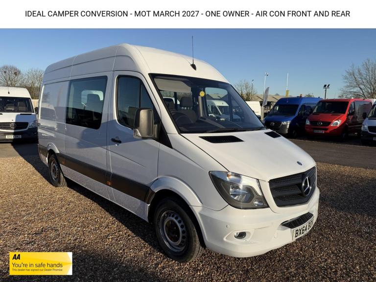 2014 Mercedes-Benz Sprinter 2.1 313 CDi Panel Van 4dr Diesel Manual RWD L2 (129 bhp) Panel Van Di...