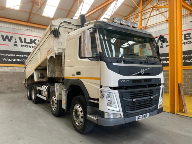 VOLVO FM 370 *EURO 6* 8X4 ALUMINIUM INSULATED TIPPER – 2015 – KX15 MZE
