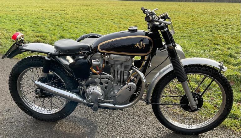 1959 AJS Model 16C  – Competition Trials Sidecar Outfit