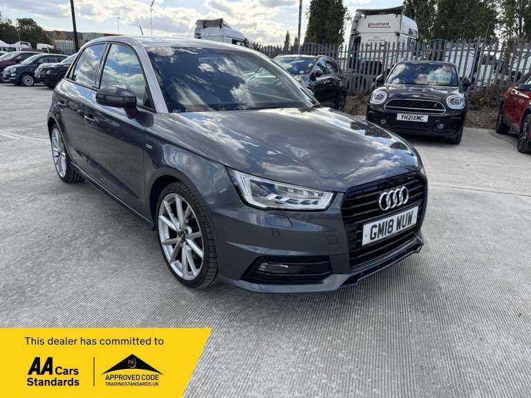 Audi A1 1.4 TFSI Black Edition Sportback S Tronic Euro 6 (s/s) 5dr (Nav) Petrol Automatic