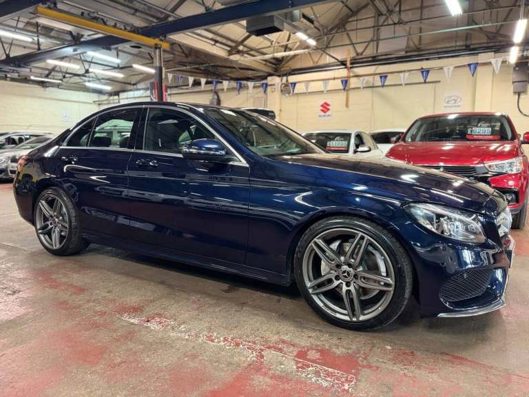 2018 Mercedes-Benz C Class 2.1 C220d AMG Line G-Tronic+ Euro 6 (s/s) 4dr SALOON Diesel Automatic