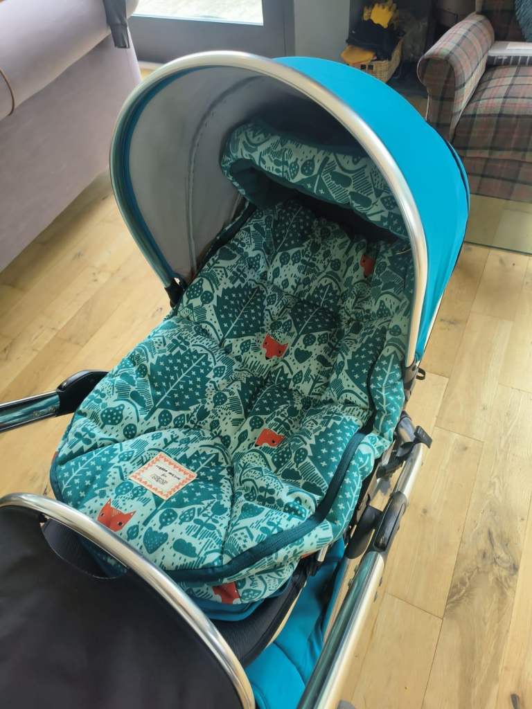 Babystyle Oyster Max 2 twin Tandem Double Pushchair Carrycot raincover footmuff Baby Toddler kids