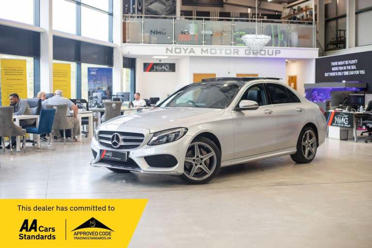 2017 Mercedes-Benz C Class 2.1 C220d AMG Line (Premium Plus) Saloon 4dr Diesel G-Tronic+ 4MATIC E...