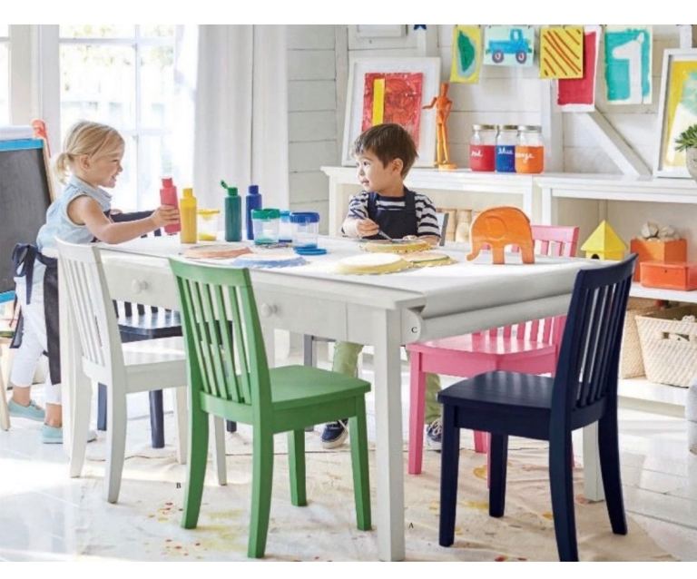 Large Play table and Chairs set by Pottery Barn Kids