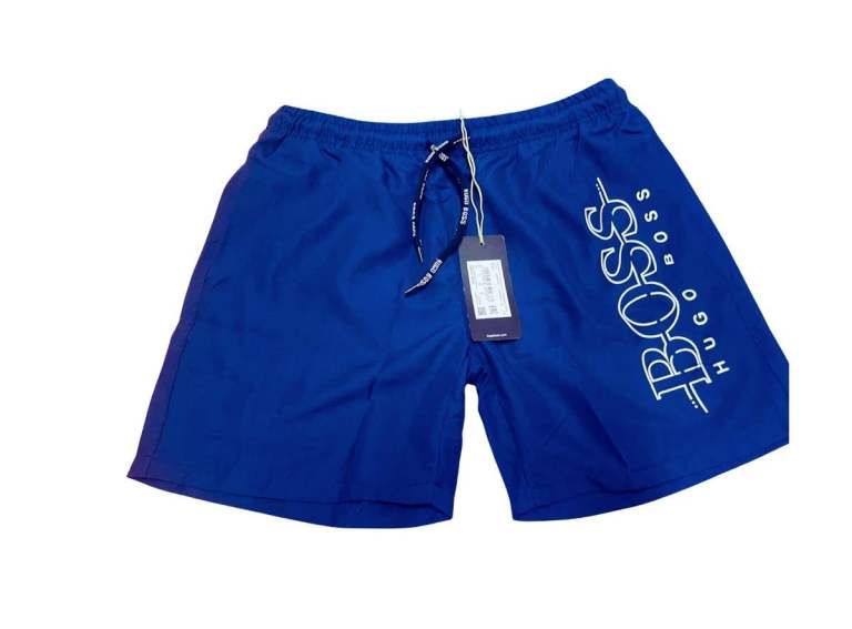 New Hugo Boss Men's Swim Shorts - Blue and Black Available