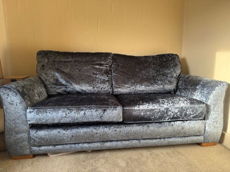 Crushed Velvet Sofa Bed