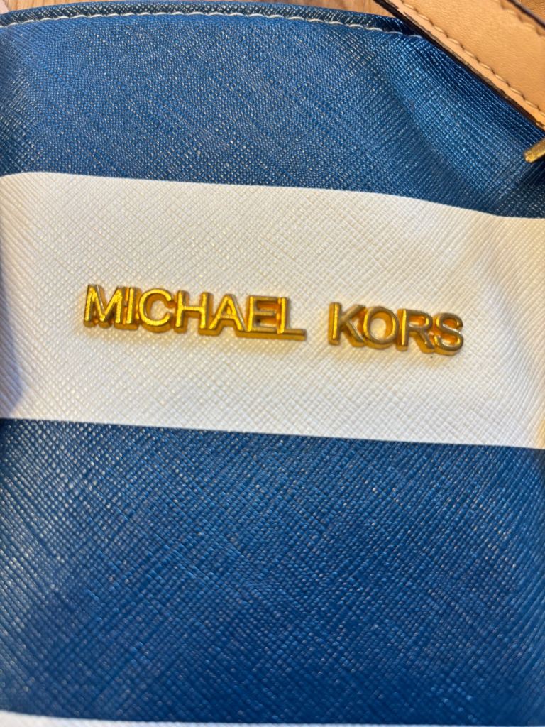 Michael Kors Handbag Shopper Weekender maritime 