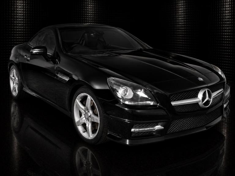 2013 13 MERCEDES BENZ SLK250 AMG SPORT CONVERTIBLE 2.1 DIESEL AUTOMATIC BLACK