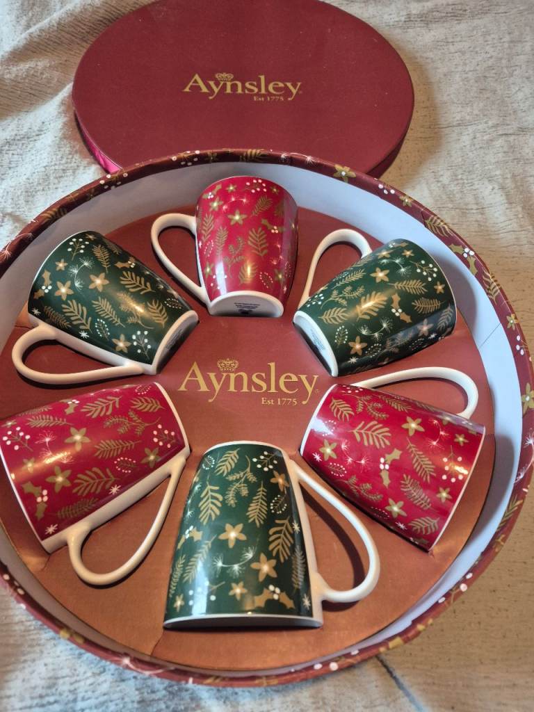 Aynsley mugs 