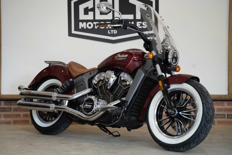 2018 INDIAN SCOUT 1133, only 10,400 miles, FSH