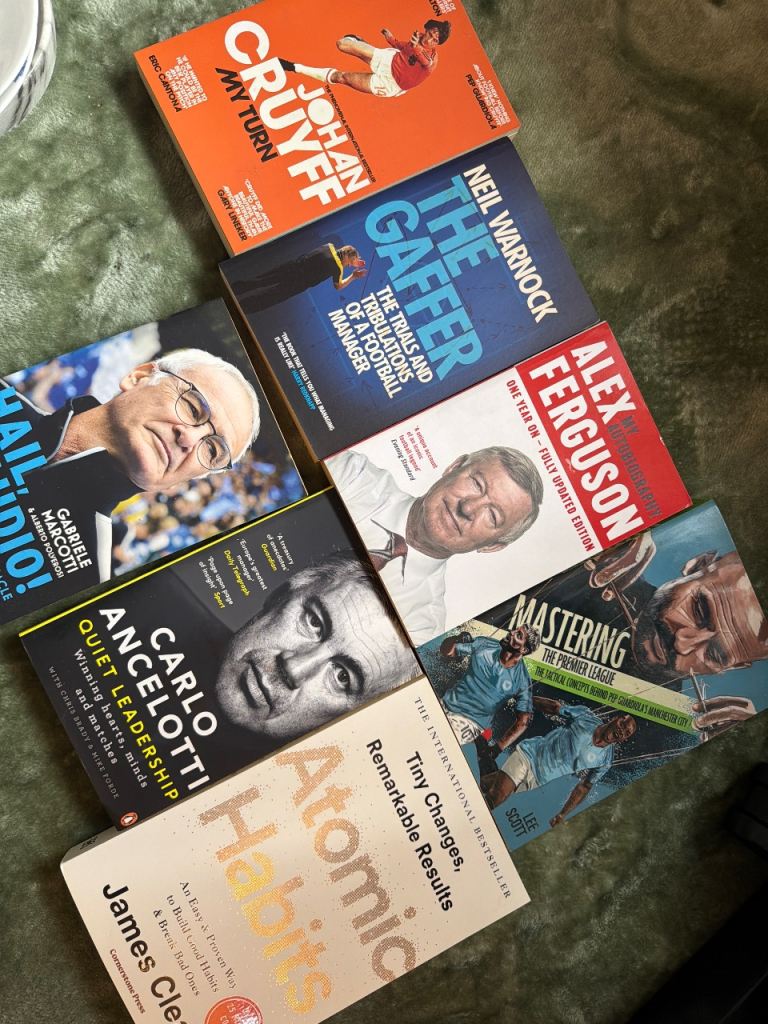 Collection of 7 Football & Leadership Books – Good Condition