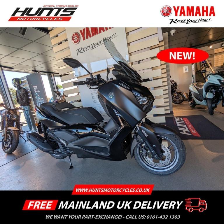 NEW Yamaha XMAX 125 Tech Max. Tech Black. £5,801 On The Road. (NO ADMIN FEES!)