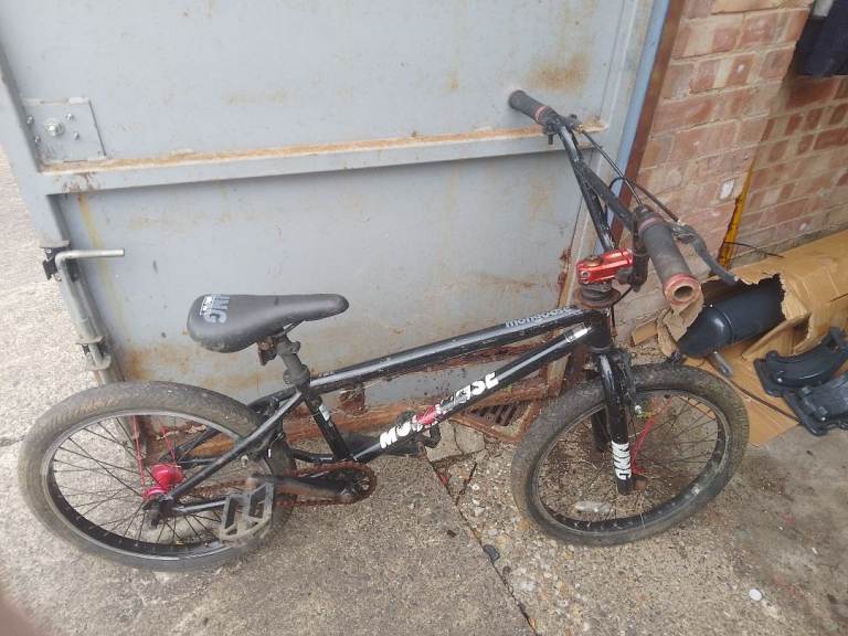 Mongoose BMX Bike - Black, Fair Condition