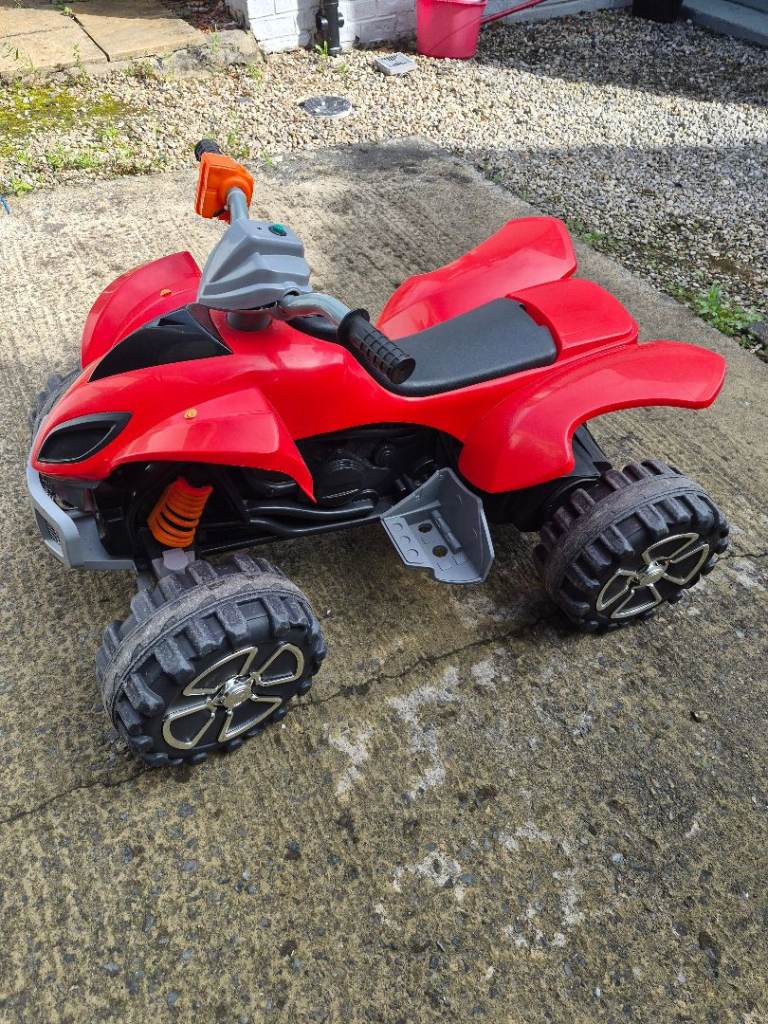 Kids Red Ride-On Quad Bike – Good Condition